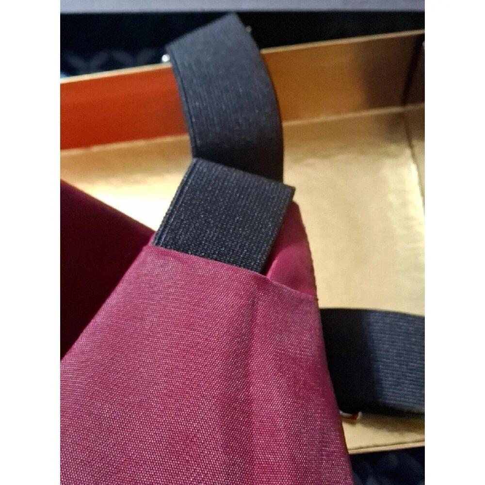 Men's Red Bow Tie and Cumberbund Set - Premium Formal Accessory, Beautiful